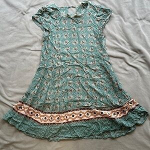 HEM & THREAD ELEPHANT DETAIL DRESS - Size Small SKU:29